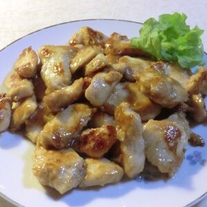 簡単！ヘルシー！鶏むねしょうが焼き